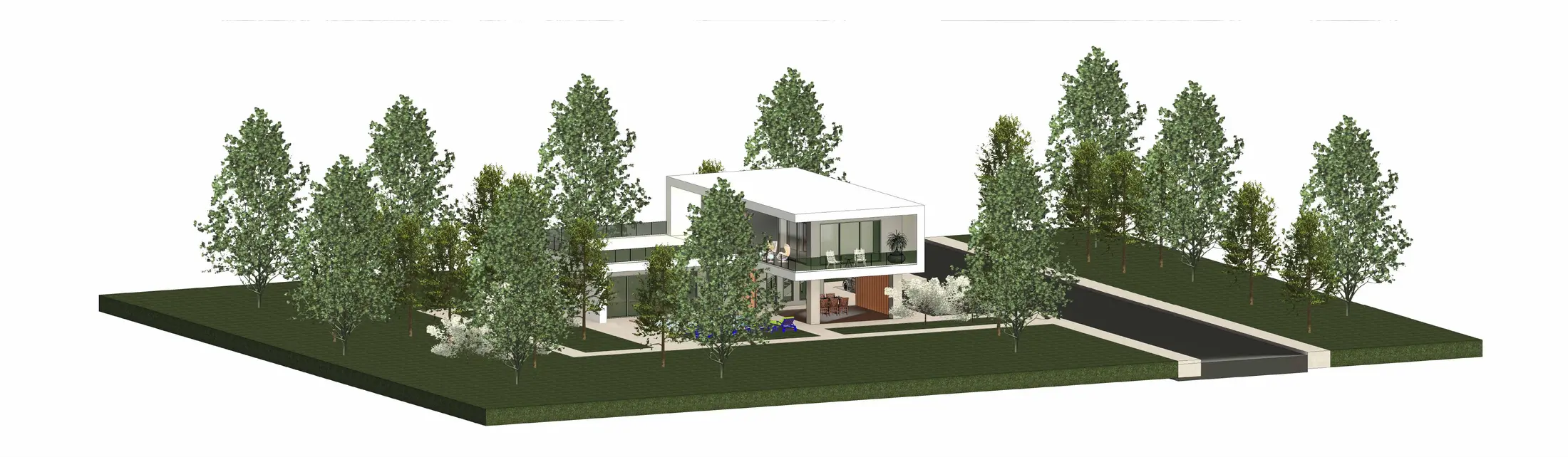 Trodimenzionalni pregled BIM modela vile